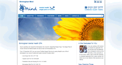Desktop Screenshot of birminghammentalhealthspa.org.uk